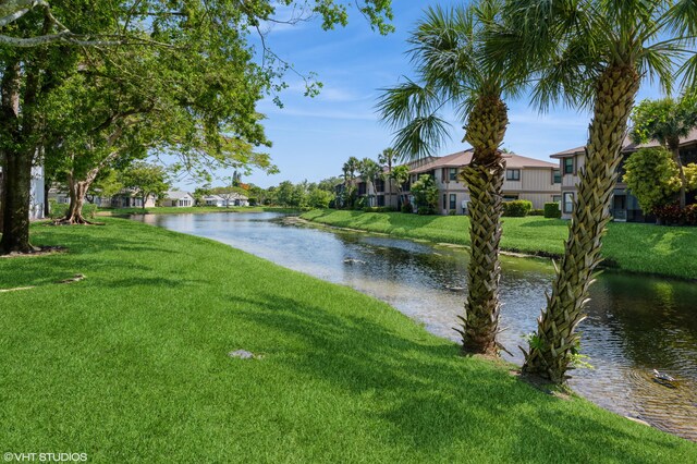 805 Harbour Pointe Way, Greenacres, FL 33413 - water view featuring nearby suburban area