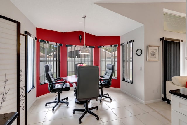 7566 San Pedro St, Boynton Beach, FL 33437 - office featuring lofted ceiling and baseboards