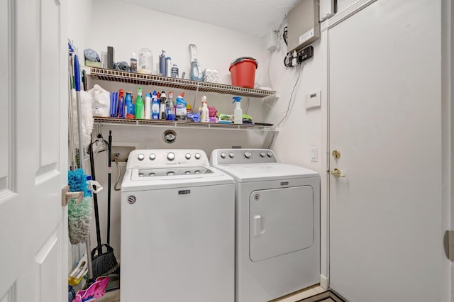 7566 San Pedro St, Boynton Beach, FL 33437 - washroom with washer and dryer