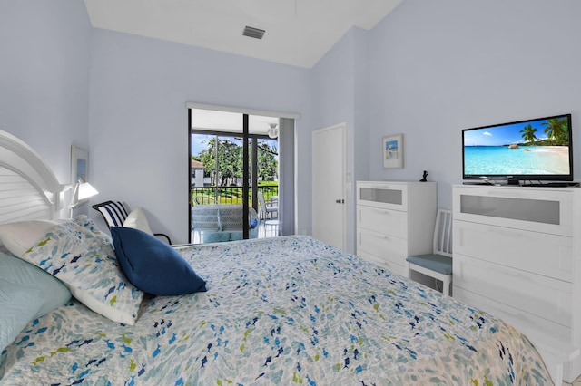 5451 Verona Dr Unit M, Boynton Beach, FL 33437 - bedroom featuring access to exterior