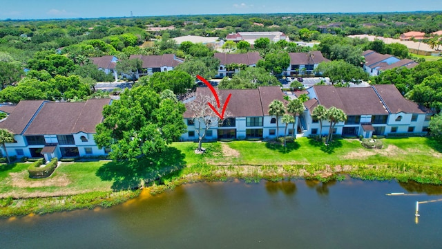5451 Verona Dr Unit M, Boynton Beach, FL 33437 - aerial view of residential area featuring a nearby body of water