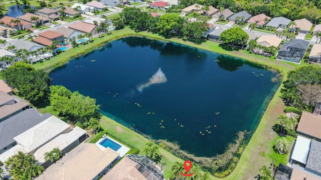 13664 Kiltie Ct, Delray Beach, FL 33446 - aerial view of property's location featuring a nearby body of water and nearby suburban area
