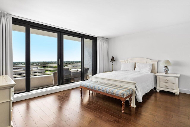 1500 S Ocean Blvd Unit 804, Boca Raton, FL 33432 - bedroom with dark wood-type flooring