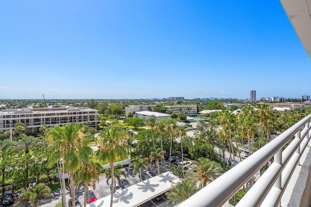 1500 S Ocean Blvd Unit 804, Boca Raton, FL 33432 - balcony with a view of city