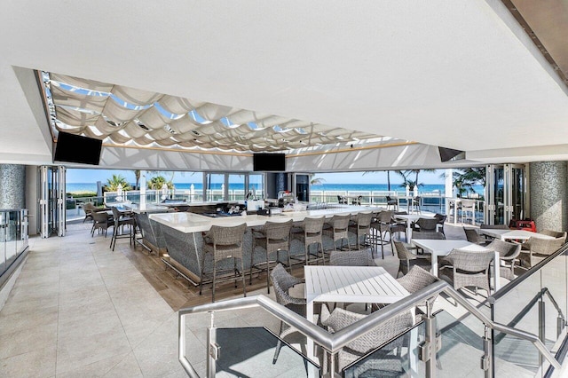 1500 S Ocean Blvd Unit 804, Boca Raton, FL 33432 - view of patio featuring a pergola