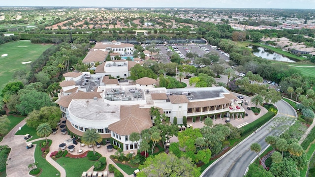 7919 L Aquila Way, Delray Beach, FL 33446 - aerial view of residential area with a large body of water