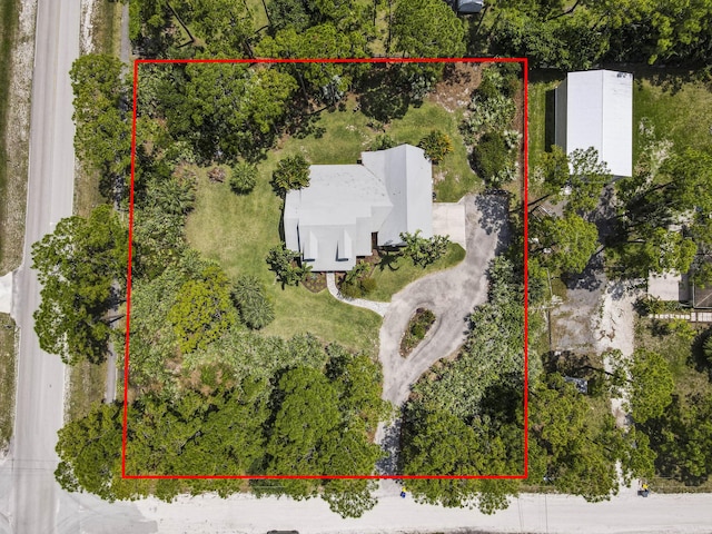 15048 85th Rd N, The Acreage, FL 33470 - aerial view of property's location featuring property boundaries highlighted