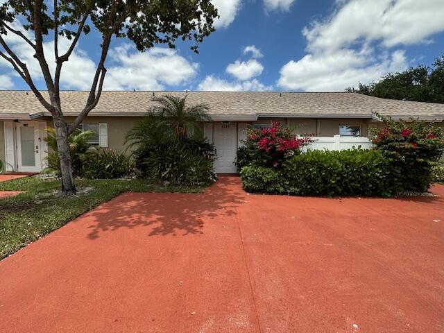 8583 Overset Ln Unit C, Boca Raton, FL 33496 - view of single story home
