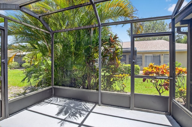 8583 Overset Ln Unit C, Boca Raton, FL 33496 - view of unfurnished sunroom
