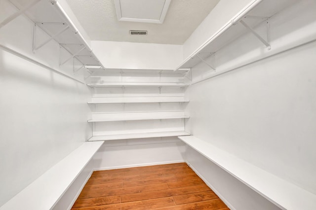 5730 Fernley Dr E Unit 28, West Palm Beach, FL 33415 - walk in closet featuring wood-type flooring