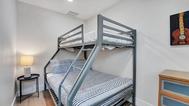 218 NE 10th St, Delray Beach, FL 33444 - bedroom with baseboards, wood finished floors, and recessed lighting