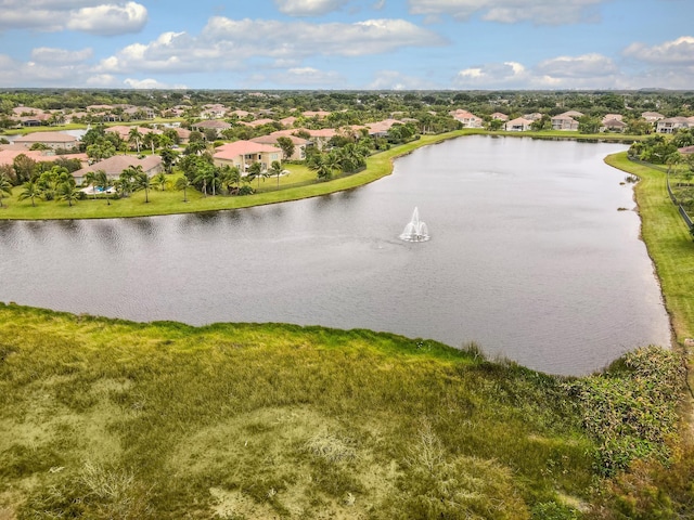 water view with nearby suburban area
