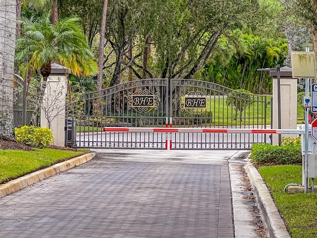 view of gate