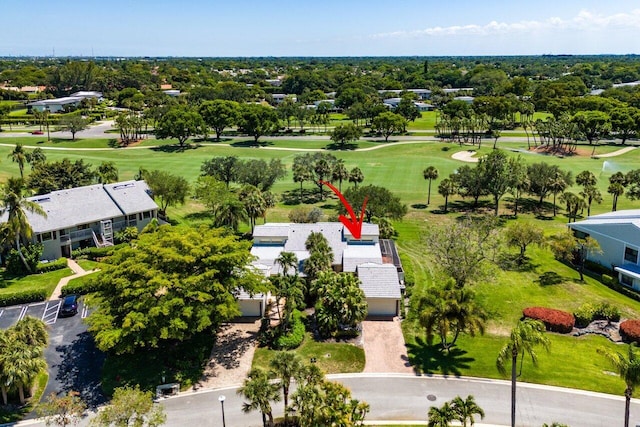 65 Eastgate Dr Unit B, Boynton Beach, FL 33436 - bird's eye view of a golf course and a tree filled landscape