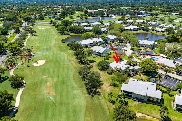 65 Eastgate Dr Unit B, Boynton Beach, FL 33436 - view of property location with a large body of water, a local golf course, and nearby suburban area