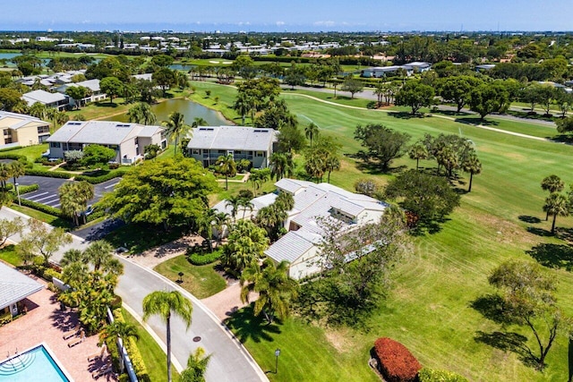 65 Eastgate Dr Unit B, Boynton Beach, FL 33436 - bird's eye view of a local golf course and a nearby body of water