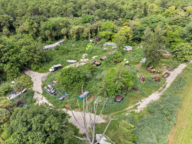 69 Armadillo Way, West Palm Beach, FL 33411 - bird's eye view of a forest