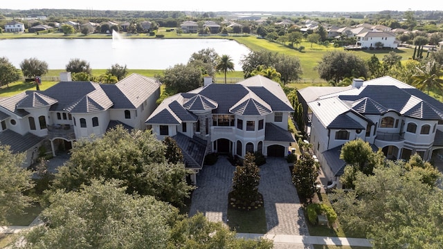 8979 Three Rail Dr, Boynton Beach, FL 33472 - aerial perspective of suburban area featuring a nearby body of water