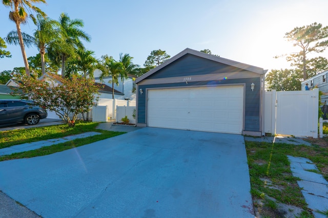 1325 Strawberry Ln, West Palm Beach, FL 33415 - ranch-style home featuring a gate