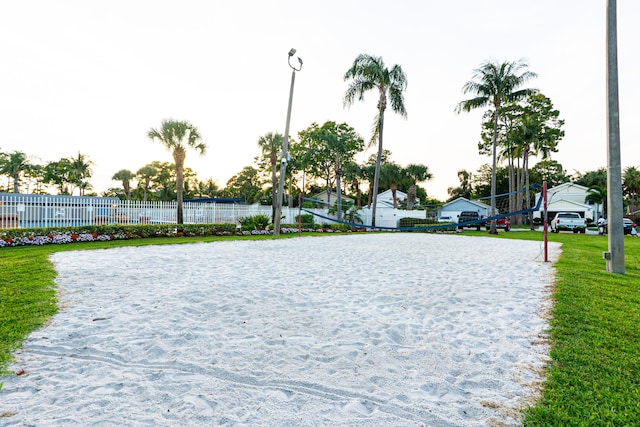 1325 Strawberry Ln, West Palm Beach, FL 33415 - view of community with volleyball court