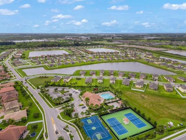 852 Gairloch Ln, Fort Pierce, FL 34947 - aerial perspective of suburban area featuring a nearby body of water