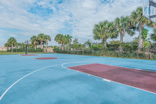 852 Gairloch Ln, Fort Pierce, FL 34947 - view of basketball court with community basketball court
