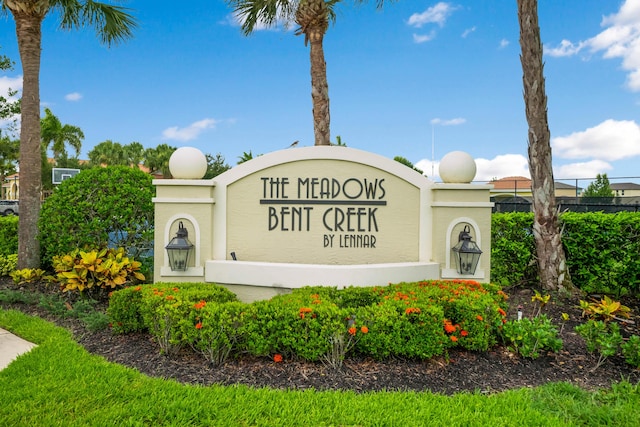 852 Gairloch Ln, Fort Pierce, FL 34947 - view of community / neighborhood sign