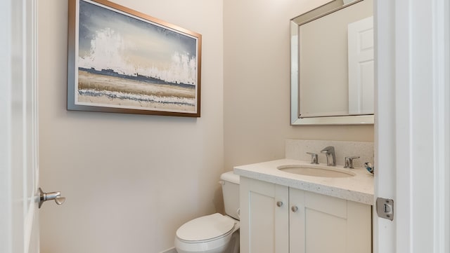 8520 Lewis River Rd, Delray Beach, FL 33446 - half bath with vanity and toilet