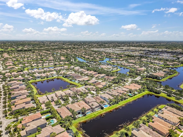 8520 Lewis River Rd, Delray Beach, FL 33446 - aerial view of residential area featuring a nearby body of water