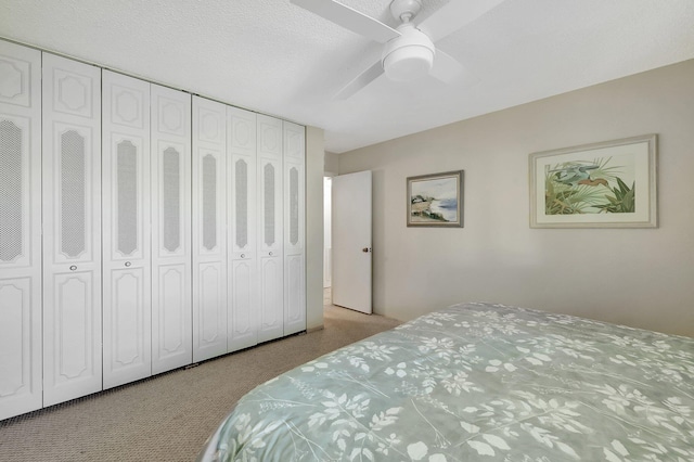 1800 SE Saint Lucie Blvd Unit 2-204, Stuart, FL 34996 - carpeted bedroom featuring ceiling fan and a closet