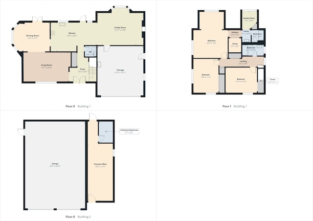 2045 SW 18th Ln, Okeechobee, FL 34974 - floor plan / room layout