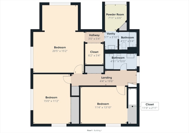 2045 SW 18th Ln, Okeechobee, FL 34974 - floor plan / room layout