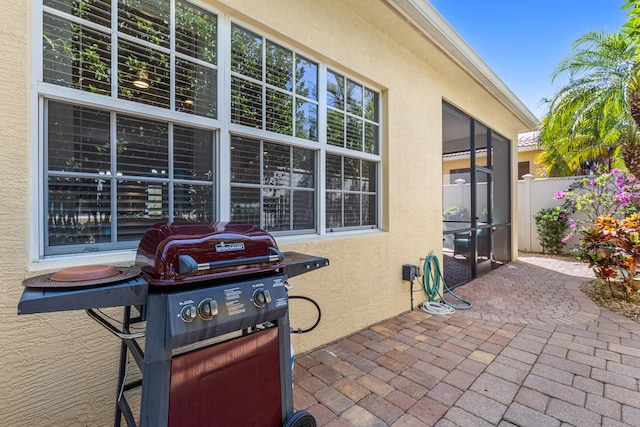 10171 SW Dolce Rd, Port Saint Lucie, FL 34986 - view of patio featuring area for grilling