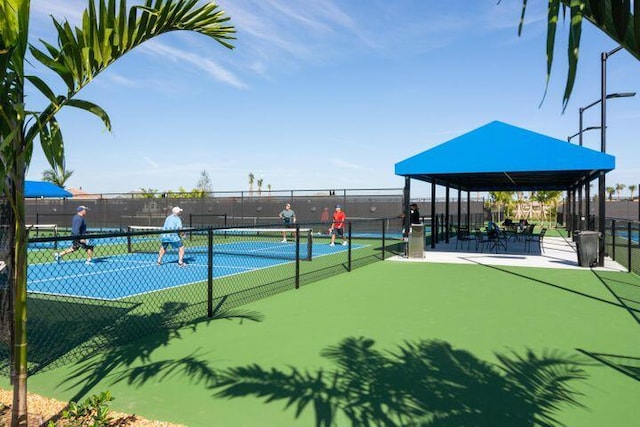 10171 SW Dolce Rd, Port Saint Lucie, FL 34986 - view of tennis court