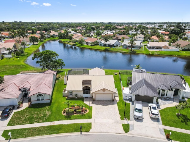 8586 Brian Blvd, Boynton Beach, FL 33472 - aerial perspective of suburban area featuring a nearby body of water