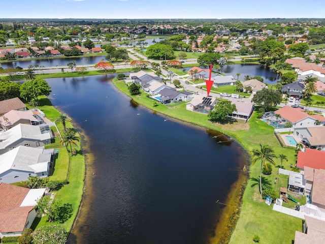8586 Brian Blvd, Boynton Beach, FL 33472 - aerial overview of property's location with a large body of water and nearby suburban area