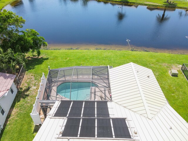 8586 Brian Blvd, Boynton Beach, FL 33472 - bird's eye view of a large body of water and a pool