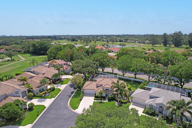 135 Eagleton Ct, Palm Beach Gardens, FL 33418 - aerial perspective of suburban area featuring a large body of water, a tree filled landscape, and a golf course