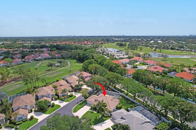135 Eagleton Ct, Palm Beach Gardens, FL 33418 - view of property location with a local golf course, a large body of water, and nearby suburban area