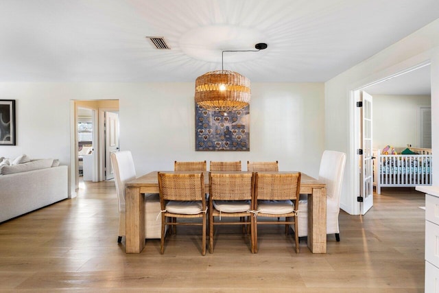 220 Fordham Dr, Lake Worth Beach, FL 33460 - dining area featuring light wood finished floors