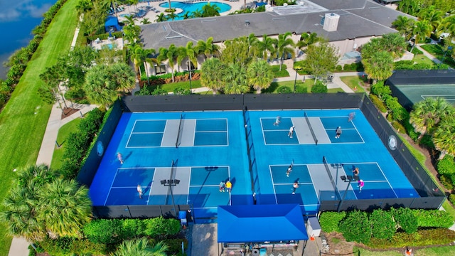 8273 Razorback Ct, Boynton Beach, FL 33473 - aerial view of a pool