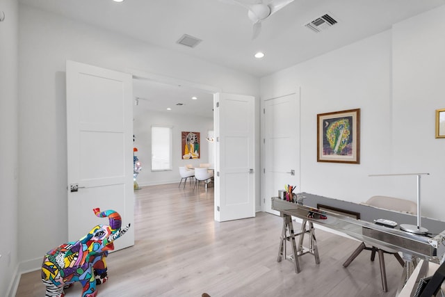 13444 Bernoulli Way, Palm Beach Gardens, FL 33418 - office featuring light wood-type flooring, recessed lighting, and baseboards