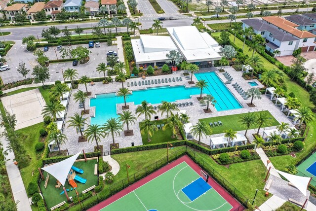 13444 Bernoulli Way, Palm Beach Gardens, FL 33418 - bird's eye view of a pool