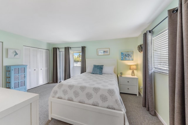 735 Monaco P, Delray Beach, FL 33446 - bedroom featuring carpet floors and a closet