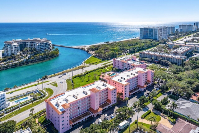 1040 Banyan Rd Unit 501C, Boca Raton, FL 33432 - view of urban area with a nearby body of water and apartment complex / building