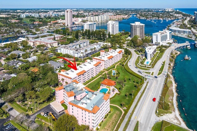 1040 Banyan Rd Unit 501C, Boca Raton, FL 33432 - view of urban area featuring a large body of water