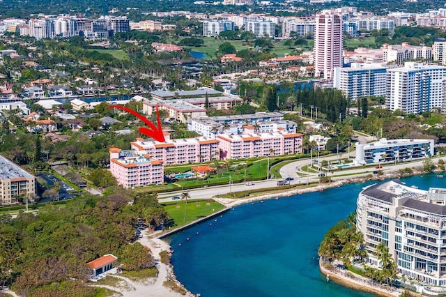 1040 Banyan Rd Unit 501C, Boca Raton, FL 33432 - view of urban area featuring a nearby body of water