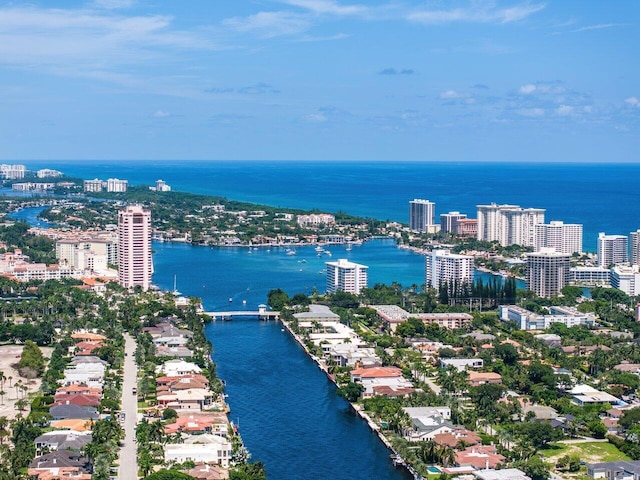 1040 Banyan Rd Unit 501C, Boca Raton, FL 33432 - view of urban area with a large body of water