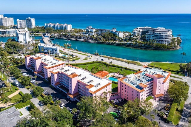 1040 Banyan Rd Unit 501C, Boca Raton, FL 33432 - view of urban area with a nearby body of water and apartment complex