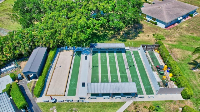 aerial view
